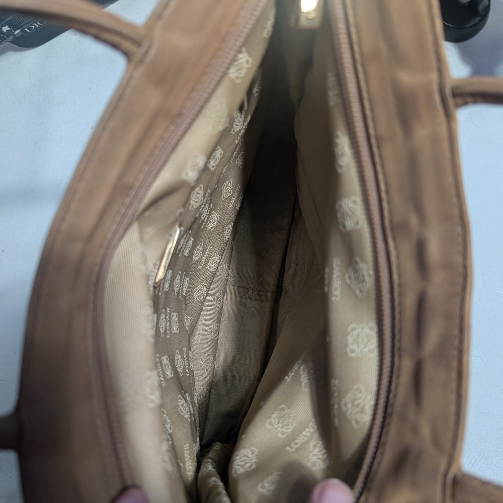 Loewe Anagram Tan Leather Tote Bag - Picture 8 of 16